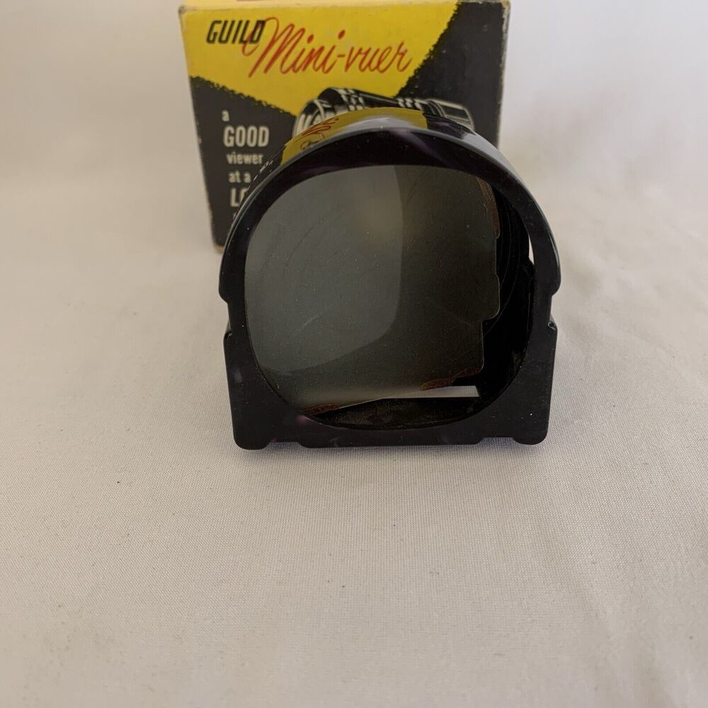 VINTAGE ANTIQUE‎ Guild Mini-Viewer W/ORIG BOX 2" x 2" PHOTO Slides PHOTOGRAPHY - Picture 7 of 7